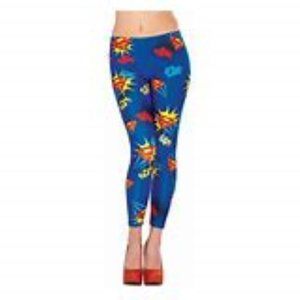 DC Comics Supergirl Leggings One Size NWT